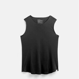 Ministry of Supply Luxe Touch Tank Black Small S